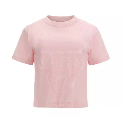 Guess Γυναικεία κοντομάνικη μπλούζα Adele Crop T-Shirt